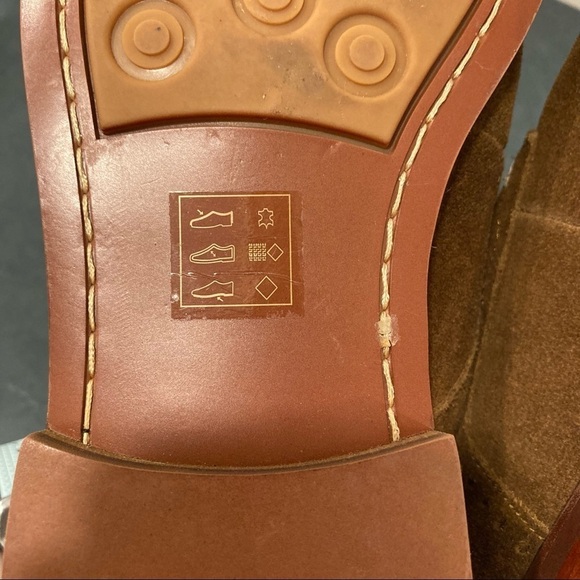 Fairlane mens sz 9 brown suede derby Oxford shoes - Picture 10 of 14